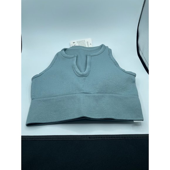 Mirity Ribbed Workout Sets 2 Piece for Women Yoga Seamless Outfits with Pockets - Picture 8 of 8